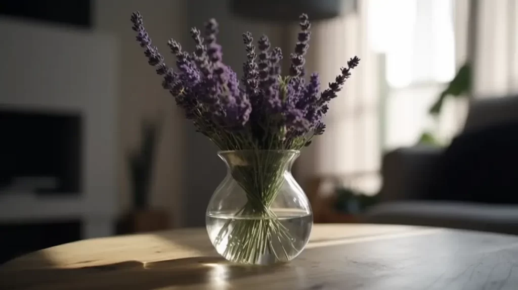 Decoracion con lavanda