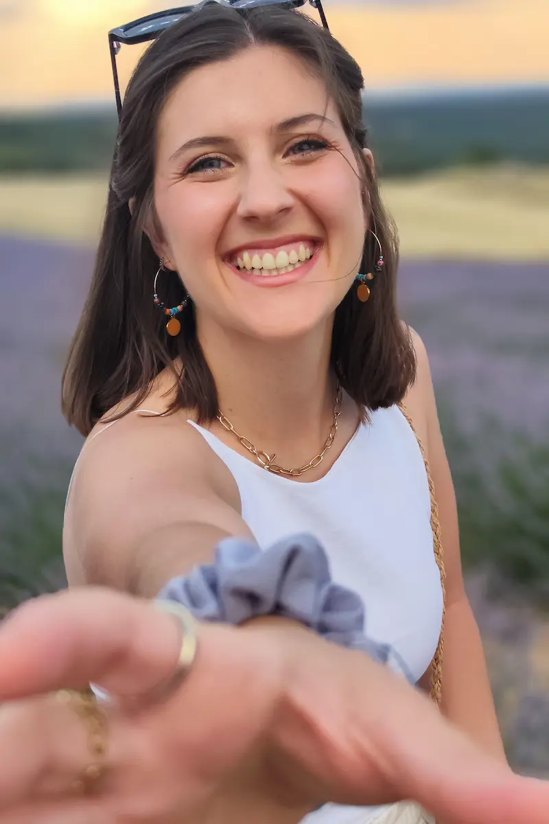 Sesion fotos campo lavanda