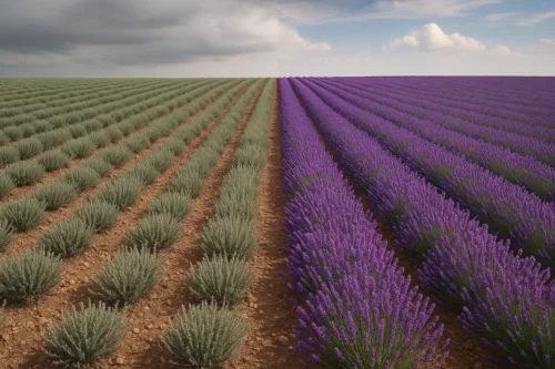cuando florece la lavanda en España